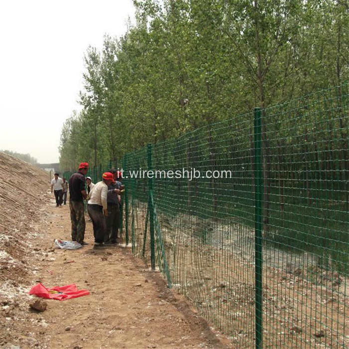 2&#39;&#39;X 2 &#39;&#39; PVC rivestito di sicurezza Euro Fence