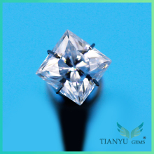 Wholesale synthetic diamond Princess cut 6x6mm GH color vvs moissanite