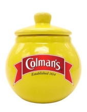 Ceramic Mustard Pot, Mustard Jar