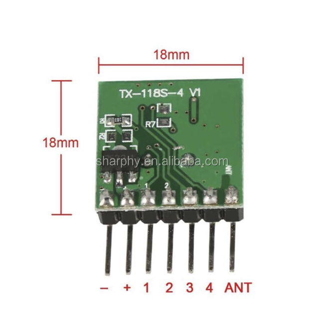 RF433Mhz 1527 Learning Code Wireless Remote Control 433.92Mhz Transmitter Module For Garage Gate Light Controller 1527 encodin