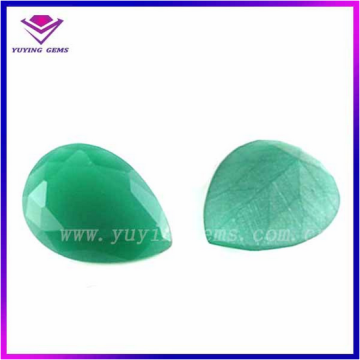 Alibaba Glass Jade Stone Price Manufacturer Pear Crystal Wuzhou