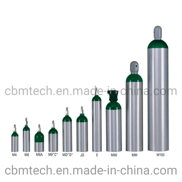 Seamless Aluminum Alloy Gas Cylinders, DOT-3al Manufacturing Std