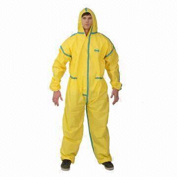 Coverall with S, M, L, XL, XXL, XXXL Sizes, Antistatic, Customized Designs Accepted