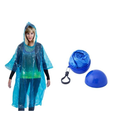 Balle de poncho de pluie jetable promotionnelle