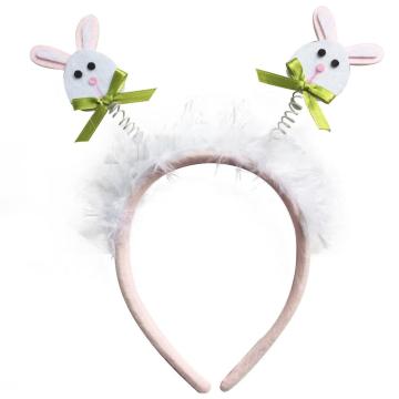 Easter bunny shape headband decorations