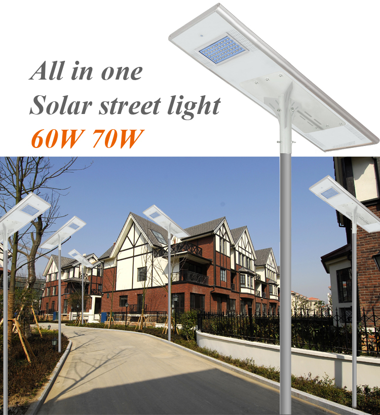 Felicity Led street light 100w all in one solar street light with camera