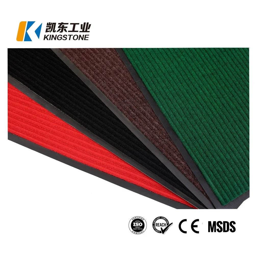 High Quality Commercial Non Slip Nitrile Rubber Backing Door Mat at Entrance