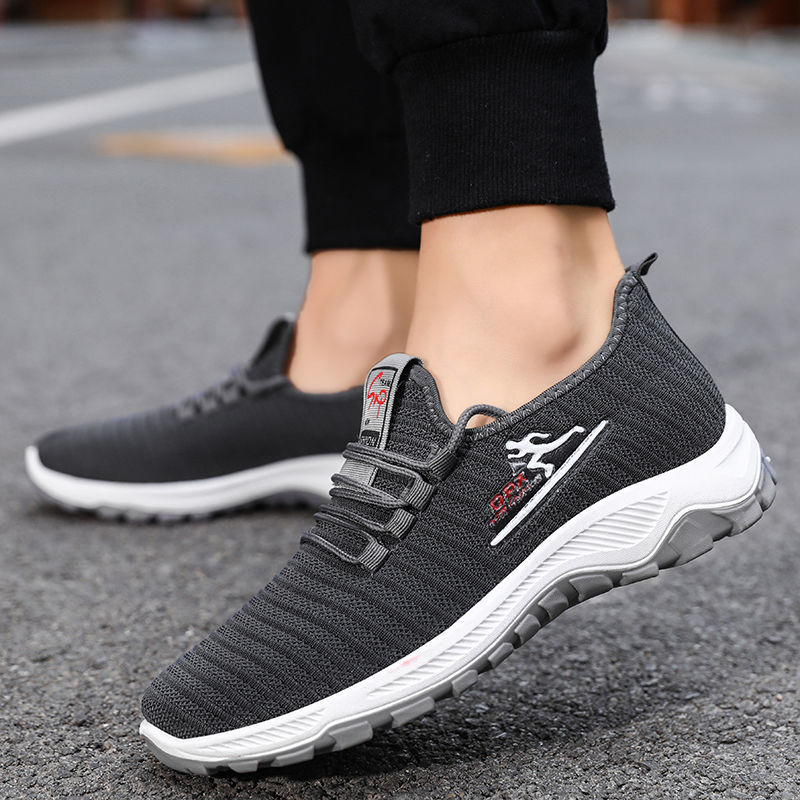 Breathable cloth shoes Daisy men's  casual sports walking shoes for middle-aged and old people fashion running shose