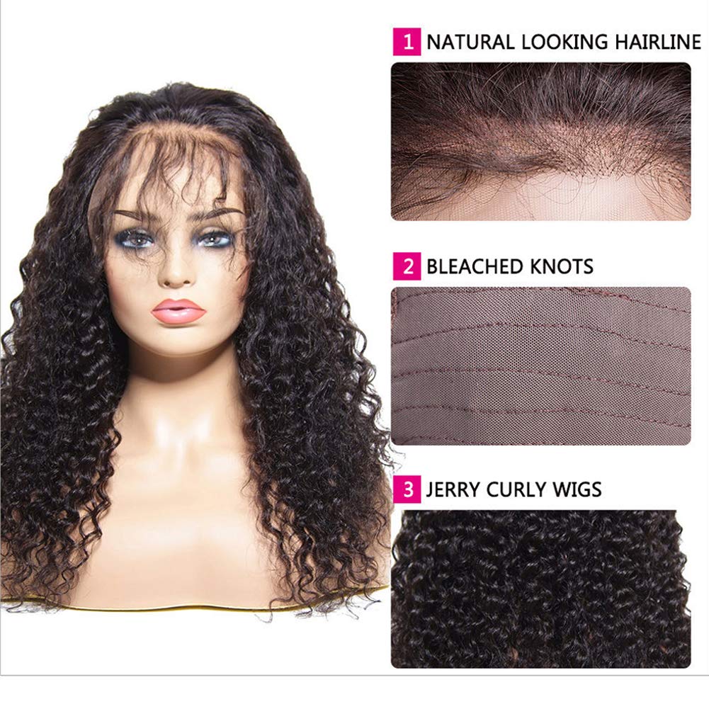 Grade 9a raw kinky curly lace front wig brazilian Virgin human hair cuticle aligned hair extensions.