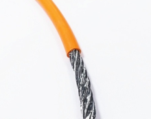 Flexible high temperature towline cable