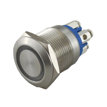 19mm LED Metal Push Button Switc with Screw Terminal