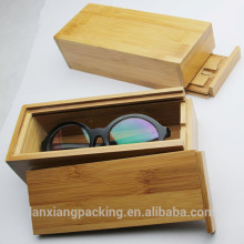 Fashionable Natural Bamboo Sunglasses With Case