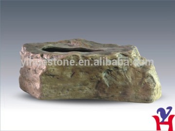 marble bathroom trough sink