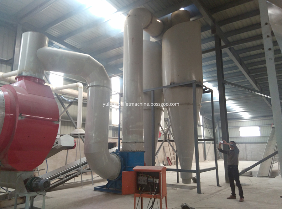 Wood Sawdust Dryer Dealing Machine