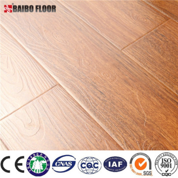 Waxed HDF green laminated flooring