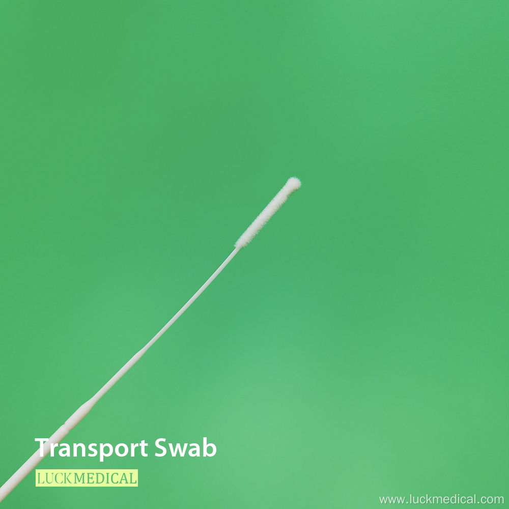 Sampling Transport Swabs Flock Tip Nose Use CE