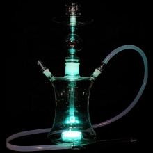 Top quality cheap price russia hookah Yahya five stars modern glass hookah