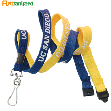 Double Colored Tubular Lanyard