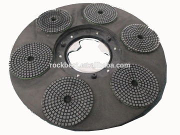 concrete polishing pads machine