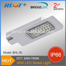 Factory price solar powerd led street lamp 3000 lumens with rechargeable battery