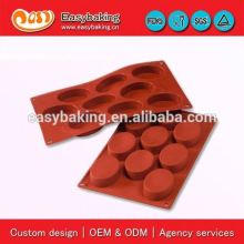 9 Cavities medium ovals mould silicon bakeware cake baking pans