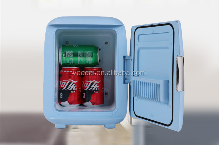 6L refrigerated car cooler fridge commercial wine cooler