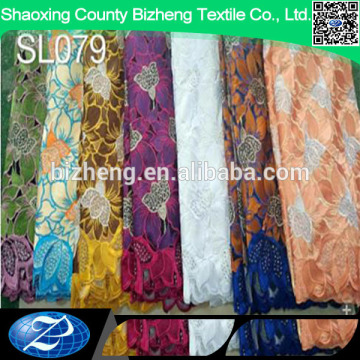 African heavy lace Swiss voile lace