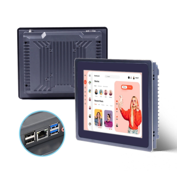 high brightness touch screen industial computer monitor