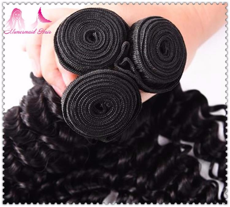 Brazilian wholesale raw weave bundles human hair pieces for black women virgin deep wave
