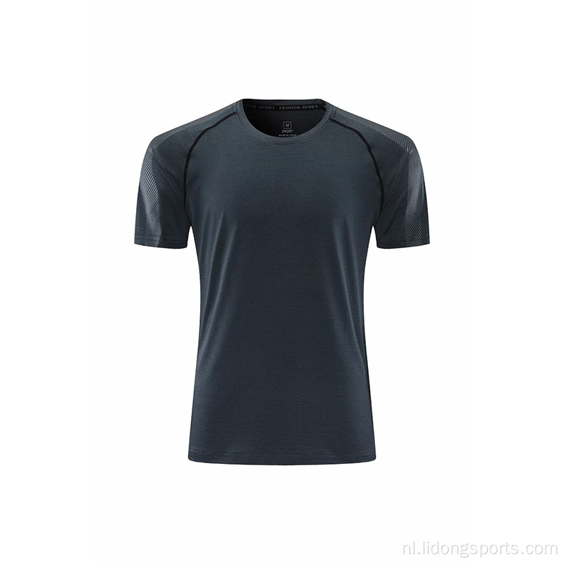 Groothandel Sport Blank Man&#39;s T -shirt snel droog