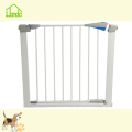Простая конструкция прочных двухдверных ворот безопасности для домашних животных