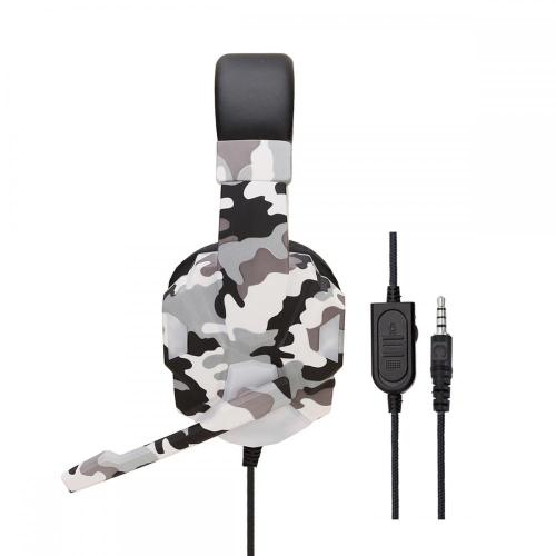 Fone de ouvido estéreo sobre a orelha mais vendido para jogadores Fone de ouvido para jogos PS4 com fio e microfone para PS4 / PC