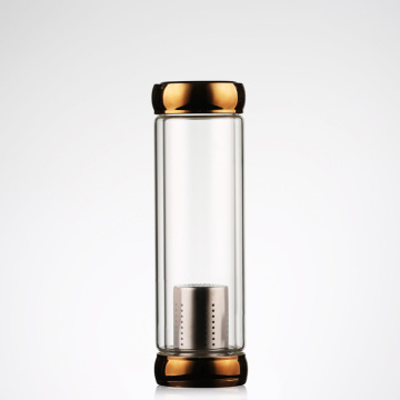 New Product Glass Bottle Tea Tumbler