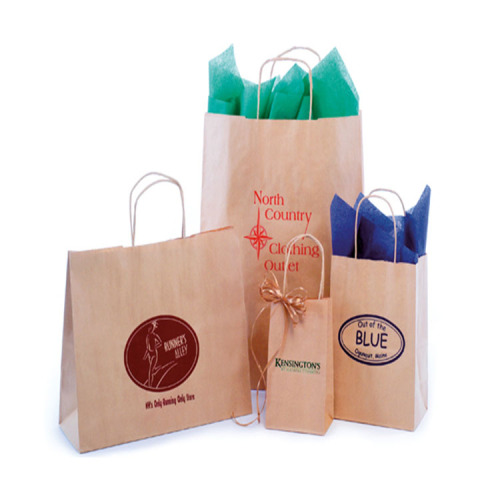 Custom Kraft Paper Gift Bag for Toys Packing