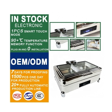 YITIAN Rectangular Stainless Steel Electric Dinner Stove for Hotels and Restaurants