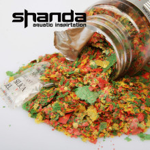 SHANDA 10g 20g 50g or 10kg in bulk Aquarium koi fish food Flakes fish food tropical fish food