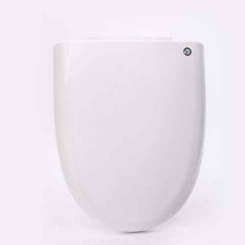 Molded Smooth Edge And Elongated Toilet Cover