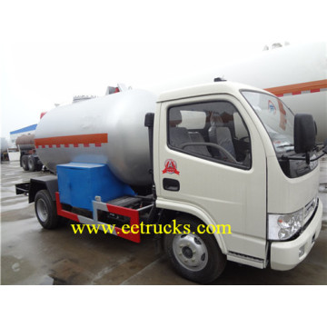 8 CBM 4 MT LPG Delivery Trucks