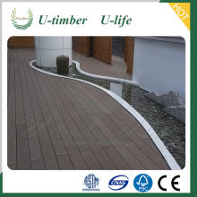 Natural wood feeling Plastic Composite synthetic decking
