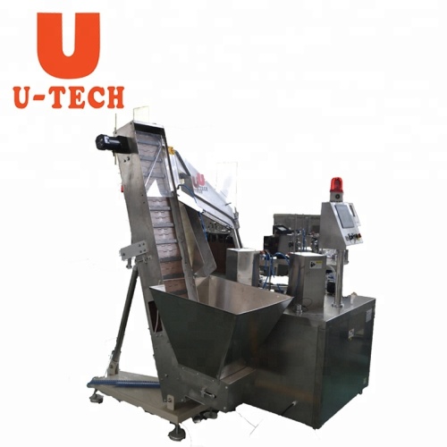 Full automatic Double liner cap inserting lining machine