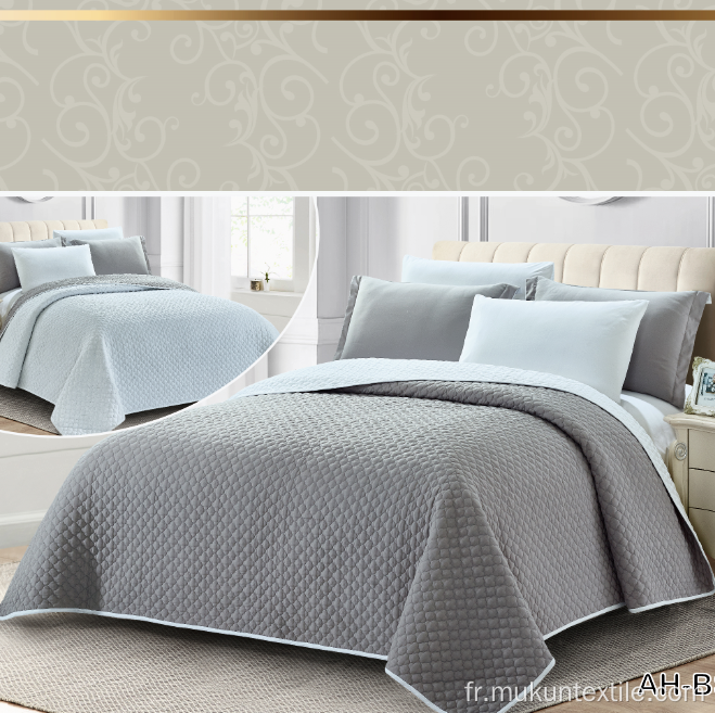 Homeuse Adults Twill Bedpread Cotton Set