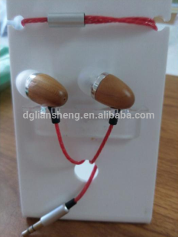 In Ear Headphones Wood, Rohs Headphones for Listening Music