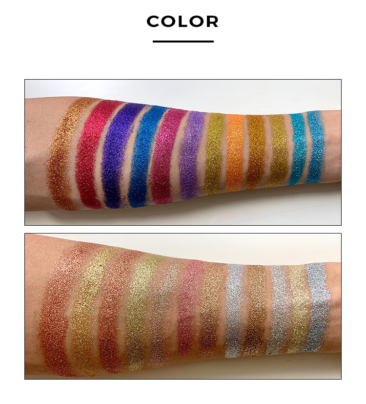 24 Colors Beauty Shimmer Pigment Glitter Eyeshadow Palette