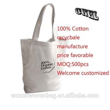 promotional printed cotton canvas bag