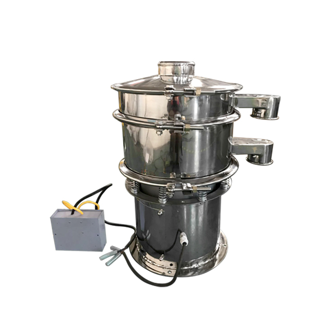 Stainless steel Ultrasonic vibrating screen for sugar