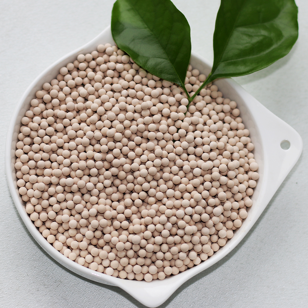 Industry high density zeolite 4a molecular sieve for drying the natural gas with good quality