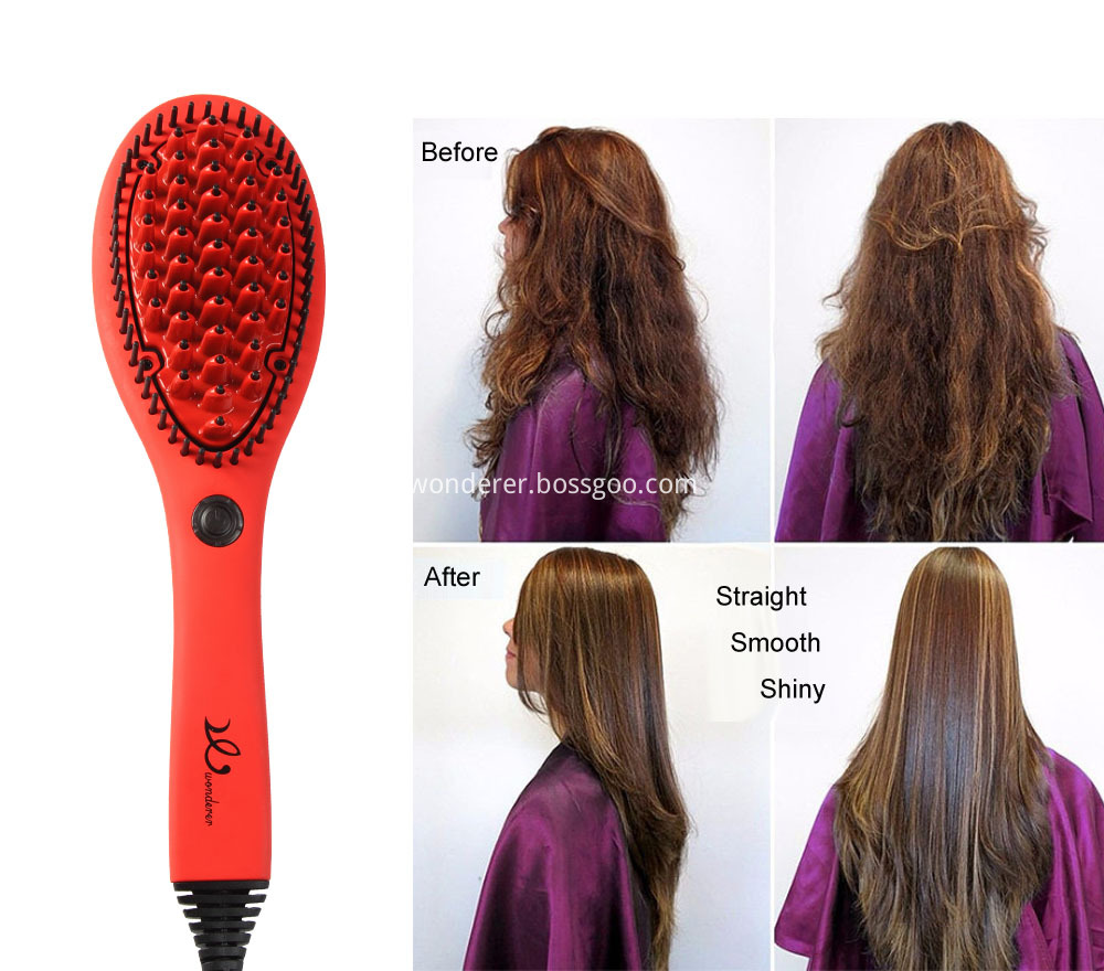 Hair Straightening Brush