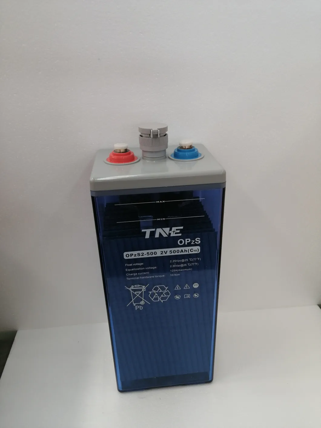 Rechargeable 2V 500ah Deep Cycle Opzs Storage Battery for Telecom/UPS/Solar