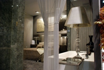 Room divider curtain/Curtain room divider/Metal chain curtain