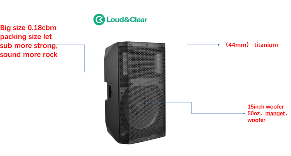 classH outdoor sound system TWS BTpowerful speakers box